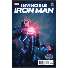 Invincible Iron Man #9 Cover 2  - 2015 series Marvel comics NM minus [e picture