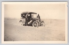 c. 1920s Barstow Mojave California Ford Model T Desert Sand Road Photograph picture