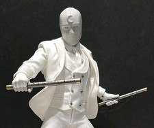 Hot Toys Marvel Mr Knight Moon Knight TMS135 NO UNMASKED OSCAR ISAAC HEADSCULPT  picture