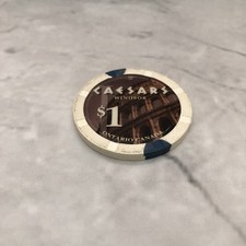 $1 NEW CAESARS WINDSOR Casino Chip. - WINDSOR ONTARIO - CANADA picture