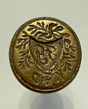 ANTIQUE Wax Seal - Kings Own, British Knights, Iron Cross picture