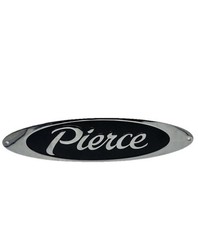 Pierce 25-0029 Chrome Truck Logo Emblem 15” X 4” New picture
