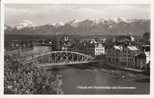 Postcard - Villach with Draubücken (25) picture