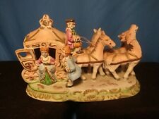 Vintage Fairyland Import Japan. Princess in coach with horses OLD AS IS SEE PICS picture