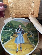 WIZARD OF OZ Complete Set of 8 Knowles Collector Plates Original Boxes & COA NEW picture