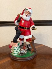 Danbury Mint - Santa’s Little Dachshunds Figurine - Christmas - 2005 - RARE picture