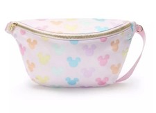 2026 Disney Stoney Clover Lane Pastel Mickey Mouse Icon Hip Fanny Pack Jumbo NWT picture