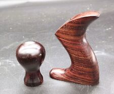 Custom East Indian Rosewood Tote & Knob for Lie Nielsen No 2 Hand Plane picture