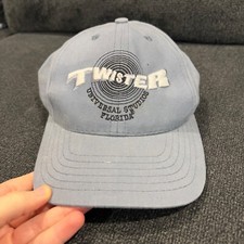 Vintage Universal Studios Florida Twister Ride It Out Cap Hat picture