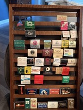 Vintage RARE Matchbook & Matchbox Collection S (Display Frame sold separately) picture