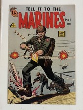 Tell It to the Marines #1/Silver Age War Comic Book/1958-59/VF-NM picture