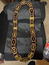 Antique IOOF Encampment chain collar picture
