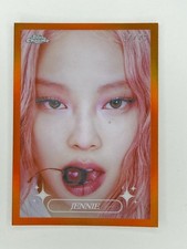 2026 Topps Chrome X Jennie #CC5 Orange Refractor /25 Chromium Close-Ups Insert picture