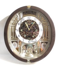 Seiko Melodies in Motion Wall Clock Model QXM394BRH with 40 Melodies picture