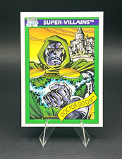 Impel 1990 Marvel Super-Villains Base Set Doctor Doom Non-Sport Card #60 picture