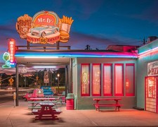 Mr D's Diner US Route 66 American Highway 8x10 Photo Print picture