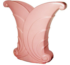 Vintage Abingdon USA Pink 9” Vase Art Deco No 513 picture