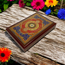 Perdomo Legacy Shade Belicoso Empty Wooden Cigar Box 10.75x7.25x1.5 picture