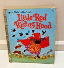 A Little Golden Book Little Red Riding Hood  1972 Golden Press By Mabel Watts picture