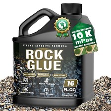Rock Glue, Mulch Glue 16OZ- Fast-Drying Adhesive for Landscaping Rocks, Small picture