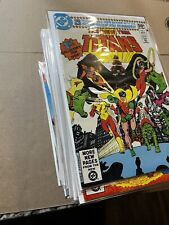 New Teen Titans 1 3 4 5 7 8 14 16-43 45 48-58 70 Annual 1 2 3   1980 F-VF picture