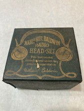 VINTAGE NOS NATHANIEL BALDWIN RADIO HEAD-SET CA 1920 picture