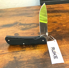 RUIKE LD11-B Black G10 Folding Knife – Sandvik 12C27 picture