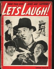 Let's Laugh #4 1938-Cartoons-gags-jokes-Sections include
