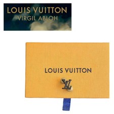 ⚡RARE⚡ LOUIS VUITTON x VIRGIL ABLOH Black LV Monogram Pin *BRAND NEW* picture