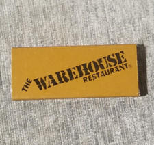 The Warehouse Restaurant Marina Del Rey Matches Matchbook Vintage Full Unstruck picture