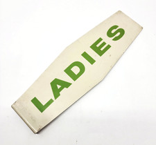 Vintage ~ TEXACO ~ LADIES ~ RESTROOM ~ 15