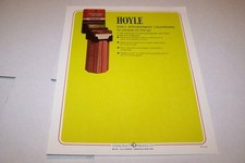 Vintage STANCRAFT - HOYLE DAILY APPOINTMENT CALENDARS- ad sheet #0218 picture