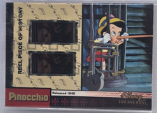 Upper Deck Disney Treasures Pinocchio Reel Piece of History Card PH20 picture