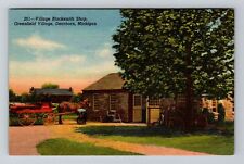 Dearborn MI-Michigan, Greenfield Village, Blacksmith Shop Vintage Postcard picture