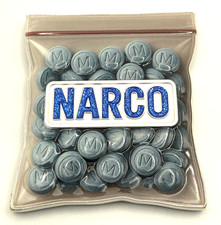 G54 Honea Path South Carolina Police Narco Pill Bag Narcotics Challenge Coin picture