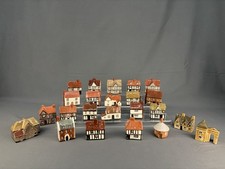Lot of 23 Vintage Mudlen End Studio Cottages Ceramics 2-3