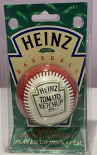 Heinz Tomato Ketchup Advertising Baseball Licensed Official League Unopened 1998 picture