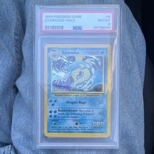 PSA 8 1999 Pokémon Game Gyarados Holo #6 Wizards of the Coast 94756549 picture