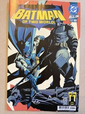 DC Batman of Two Worlds #1 Batman Day - Signed By Fraction Absolute Batman picture