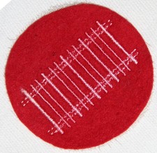 ORIGINAL 1940'S PATCH KING COPY OF WWI CAMP PONTANEZEN PATCH picture
