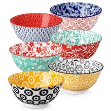 vancasso SELENE 24 oz Cereal Bowls Set of 6, Porcelain Soup Bowls | For Cerea... picture