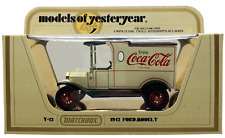 1912 Ford Model T Van Enjoy Coca Cola Y-12 Matchbox Models of Yesteryear 1/35 picture