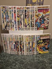 INVADERS COMIC LOT #1 -41 FULL RUN, GIANT SIZE #1, KING-SIZE #1, WHAT IF #4 & #5 picture