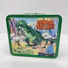 2009 Land of the Lost metal lunchbox Aladdin Krofft NO thermos lunch box picture