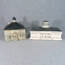 McCoy Limited Pottery Statehouse Banks Signed by Nelson/Billie picture