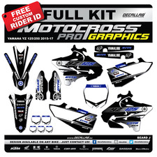 YAMAHA YZ 125 YZ 250 2015 2016 2017 Super Durable MX graphics Decals Sticker kit picture