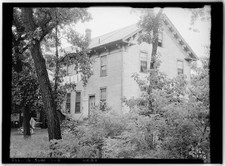 Chicago Illinois USA 1936 John Wentworth Farmhouse North West Elevations HABS picture