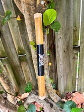 Bamboo Painted Rainstick - Triple Moon - Large picture
