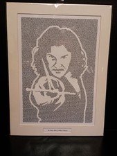 The Princess Bride Lithograph Inigo Montoya Print William Goldman Matted 15x12