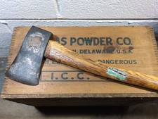 Vintage True Temper USA Woodsman 2.25 Lb. Single Bit Boys/Camp Axe picture